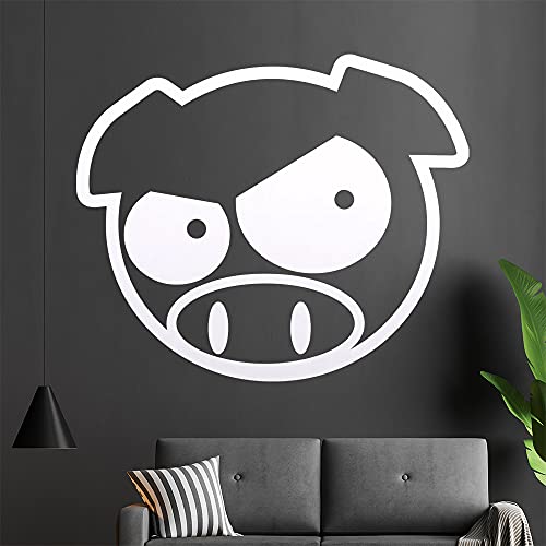 Schwein Wandtattoo in 6 Größen - Wandaufkleber Wall Sticker - Dekoration, Küche, Wohnzimmer, Schlafzimmer, Badezimmer von Kiwistar