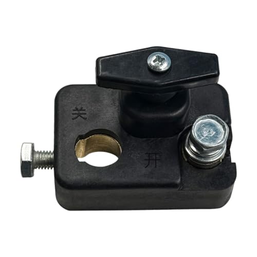 Kixolazr Autobatterie-Trennschalter - 12V/24V Batterie Isolator Schalter,Robustes Wasserdichtes Autoteil Vibrationsfestes Zubehör Für Auto Boote Wohnmobile Lkw von Kixolazr