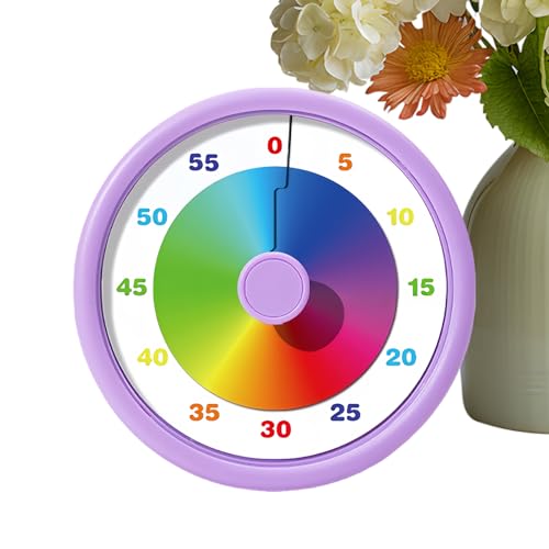 Kixolazr Kinder Timer Visual,Lautloses Zeitmanagement Werkzeug - Regenbogen Farbiger Countdown Timer - Für Zuhause Klassenräume Küchen Schlafzimmer Bibliotheken Studieren Sport Kochen Kixolazr Kinder Timer Visual,Lautloses Zeitmanagement Werkzeug - Regenbogen Farbiger Countdown Timer - Für Zuhause Klassenräume Küchen Schlafzimmer Bibliotheken Studieren Sport Kochen von Kixolazr