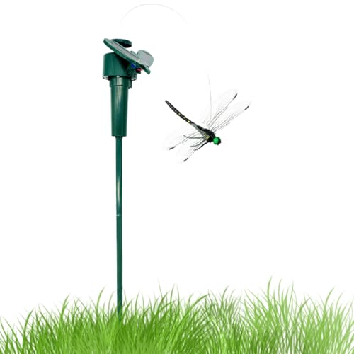 Kixolazr Natürlicher Fliegenabweiser Für Den Außenbereich,Solarlampe Fliegenvertreiber Libellen Steckspitzen - Mottenbekämpfung Gartenspitzen Einfache Montage Für Terrasse Rasen Hof Kixolazr Natürlicher Fliegenabweiser Für Den Außenbereich,Solarlampe Fliegenvertreiber Libellen Steckspitzen - Mottenbekämpfung Gartenspitzen Einfache Montage Für Terrasse Rasen Hof von Kixolazr
