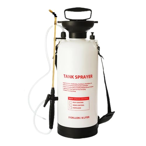 Kixolazr Rasen- Und Gartenpumpensprühgerät, Druck Sprüher Für Garten, Manueller Tragbarer Sprüher Für Haus Garten Pflanzenbewässerung Outdoor Camping Reinigung von Kixolazr