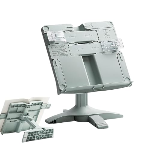 Kixolazr Verstellbarer Buchständer - Lehrbuchständer,Drehbar Tragbar für Noten Kochbuch Bibel Dokument Laptop Studie Kinderzimmer Klavier Kixolazr Verstellbarer Buchständer - Lehrbuchständer,Drehbar Tragbar für Noten Kochbuch Bibel Dokument Laptop Studie Kinderzimmer Klavier von Kixolazr