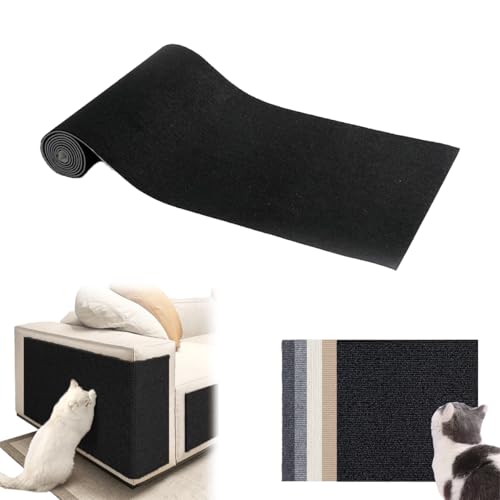 Kiyanest Selbstklebendes Katzenkratzbrett – Kratzspielzeug für Katzen – Zwei Größen 200x40cm & 30x100cm von Kiyanest