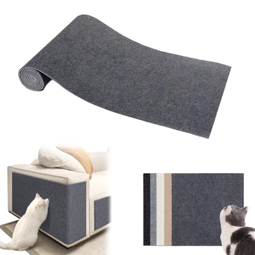 Kiyanest Selbstklebendes Katzenkratzbrett – Kratzspielzeug für Katzen – Zwei Größen 200x40cm & 30x100cm von Kiyanest
