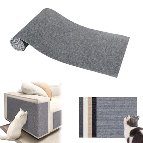 Kiyanest Selbstklebendes Katzenkratzbrett – Kratzspielzeug für Katzen – Zwei Größen 200x40cm & 30x100cm von Kiyanest