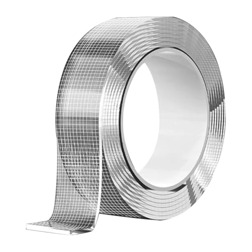 Kiyanest Transparente Doppelseitige Klebeband 2cm x 300cm x 0.2cm | Waschbares Wiederverwendbares Rückstandfreies Nano Klebeband für Wand, Küche, Auto, Büro Kiyanest Transparente Doppelseitige Klebeband 2cm x 300cm x 0.2cm | Waschbares Wiederverwendbares Rückstandfreies Nano Klebeband für Wand, Küche, Auto, Büro von Kiyanest