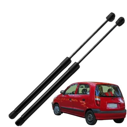 KizmiQ 2 Stück Kofferraum Gasfeder für Hyu-ndai Atos Prime (MX) Hatchback 1999-2016 Heckklappe Gasdruckdämpfer Gasdruckfeder Stützen Heckklappendämpfer StoßDäMpfer von KizmiQ