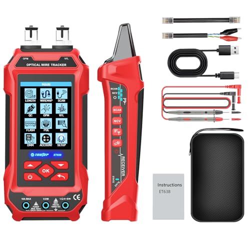 Wire Tracker Multifunktion, Netzwerk Kabel Tester, Tracer mit Probe Ton, Ethernet LAN Netzwerk Cat5 Cat6 Kabel Wartung Kollation, Telefonleitung Test von Kjzeex