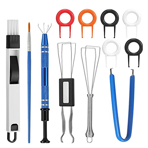 12 x Tastatur-Schmierstift, Tastenkappen-Entferner, mechanische Tastatur für Schlüsselvorbau-Halter für Gateron MX 12 x Tastatur-Schmierstift, Tastenkappen-Entferner, mechanische Tastatur für Schlüsselvorbau-Halter für Gateron MX von Klaisy