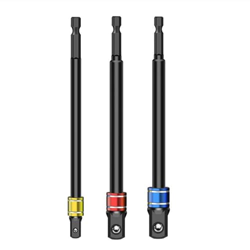 3pieces 1/4 3/8 1/2 "Socket Wrenchimpact Sockeladapter Set Tool Extension Drilladapter Bit Set Ehemann Dad Geschenk Impacting Driver Sockeladapter 3pieces 1/4 3/8 1/2 "Socket Wrenchimpact Sockeladapter Set Tool Extension Drilladapter Bit Set Ehemann Dad Geschenk Impacting Driver Sockeladapter von Klaisy