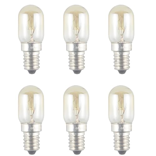 6 Teile Bequeme Ersatzlampe Easy Installation Ofenbirne 220 V 20W Lampenmikrowellen Glühbirne Für Mikrowellen Ofenbirne von Klaisy