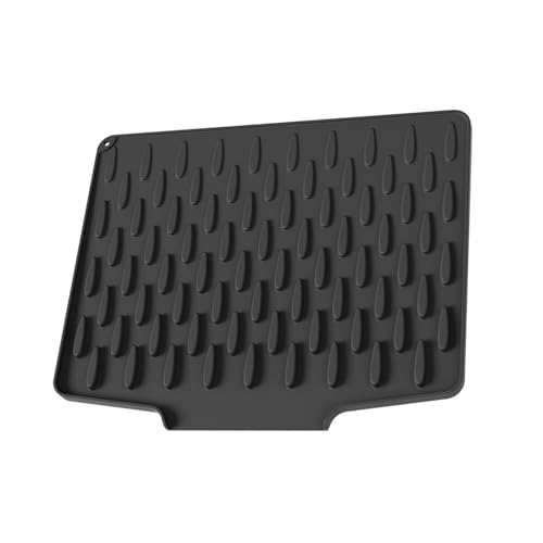 Abtropfmatte in Lebensmittelqualität, rutschfest, faltbar, für Küchenspüle, Tisch, Kühlschrank, Spüle, Abtropfunterlage Abtropfmatte in Lebensmittelqualität, rutschfest, faltbar, für Küchenspüle, Tisch, Kühlschrank, Spüle, Abtropfunterlage von Klaisy