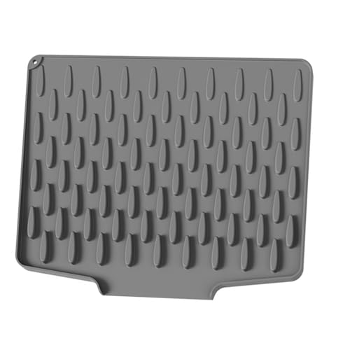 Abtropfmatte in Lebensmittelqualität, rutschfest, faltbar, für Küchenspüle, Tisch, Kühlschrank, Spüle, Abtropfunterlage Abtropfmatte in Lebensmittelqualität, rutschfest, faltbar, für Küchenspüle, Tisch, Kühlschrank, Spüle, Abtropfunterlage von Klaisy