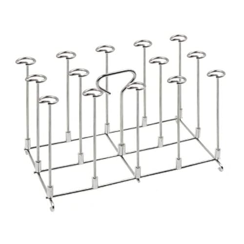 Air Fryers Rack Grillhalter Futter Dehydrator Ständer Edelstahlhalter Luft Frittierzubehör Für DZ201/DZ401 Spießständer von Klaisy