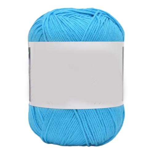 Baumwoll-Strickgarn für Bastelprojekte, Geschenk, Baumwollstrick für Schals, Schals, handgewebtes Häkelgarn, modisches Kleidungsstück von Klaisy