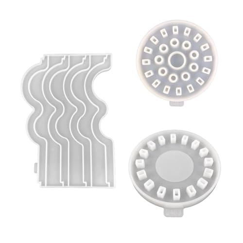 Beton Silikonform Hohl Blütenknopfform Blumenvase Formen Flexible Ornament Formen Geschenk Für Handwerksliebhaber Handwerkswerkzeug Werkzeug von Klaisy