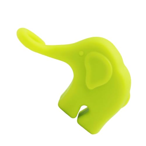 Elefanten-Pflanzenständer aus Silikon mit Tier-Design für den Innenbereich, Gartenarbeit und Heimdekoration, Zubehör, kreative Elefantenform, Pflanzenhalter von Klaisy