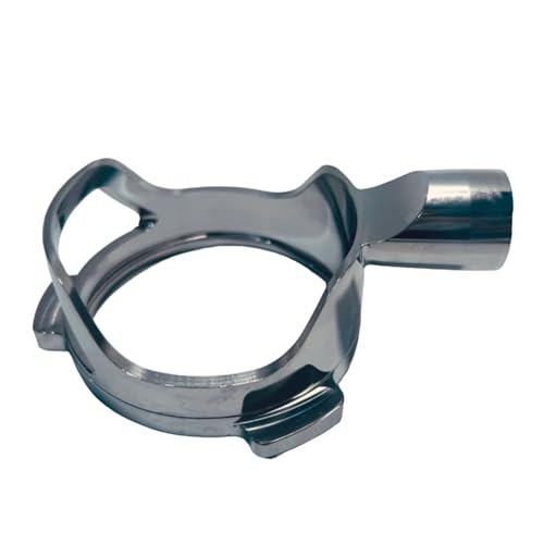 Kaffeemaschine Teil 54mm Edelstahlgriff Head Portafilter Ersatzkopf Geeignet Für Perfekte Brauerung Edelstahl Portafilter von Klaisy