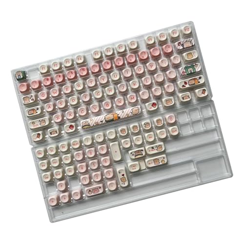 Klaisy 118Keys Pigs Themed Schlüsselkaps Dye Sublimation MOAs Höhenschlüssel Für Schalter Mechanische Tastaturen von Klaisy