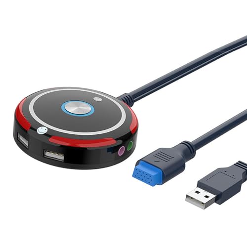 Klaisy Desktop PC Power Switches Mit Zwei USB Anschlüssen Und Soundverbindung Für Cyber Cafés Und Büros Klaisy Desktop PC Power Switches Mit Zwei USB Anschlüssen Und Soundverbindung Für Cyber Cafés Und Büros von Klaisy