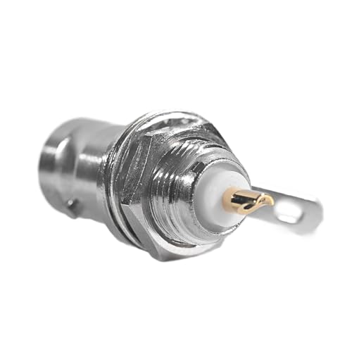 Klaisy Metall BNC 50ky 12.5 Adapter Für Signale Transfer BNC Steckverbinder Video Überwachungsschloss Box Panel Steckverbinder von Klaisy
