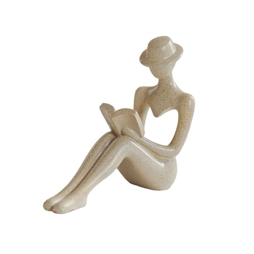Klaisy Moderne Abstrakte Menschliche Statue Schreibtisch Ornamentation Künstlerische Harzskulptur Für Bücherregal Arbeitszimmer Arbeitsbereiche Styling von Klaisy