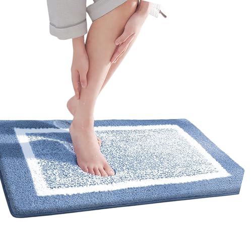 Klaisy Verdickte Antislip Bad Matte Super Saugle Teppich Für Toilette Und Eingangsbereich Antiskid Teppich Verdickte Absorbierende Türmatte von Klaisy