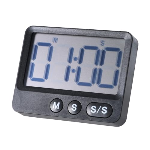 Magnet Timer Großer Leinwand Digital Timer Küchentimer Digital Countdown Kochtimer Cookimg Zubehör Zum Backen von Klaisy