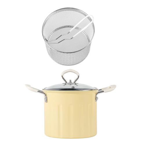 Miniatur Topf Mit Ölsieb Ergonomisch Student Kochtöpfe Platz Sparende Kochgeschirr Für Nudeln Und Suppen von Klaisy