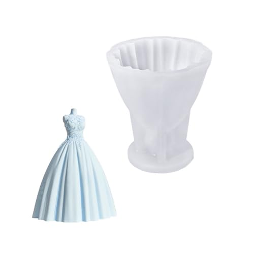 Zarte Spitzen-Form für Hochzeitskleid aus flexiblem Silikon für einfaches Herauslösen und vielseitige Verwendung, romantisches Abendessen von Klaisy