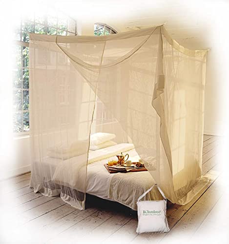 Klamboe Rechteckiges Moskitonetz Überlegenes, handgemachtes, Rechteckiger Mückennetz - 210cm x 140cm x 235cm - Double SAS - Khaki Klamboe Rechteckiges Moskitonetz Überlegenes, handgemachtes, Rechteckiger Mückennetz - 210cm x 140cm x 235cm - Double SAS - Khaki von Klamboe