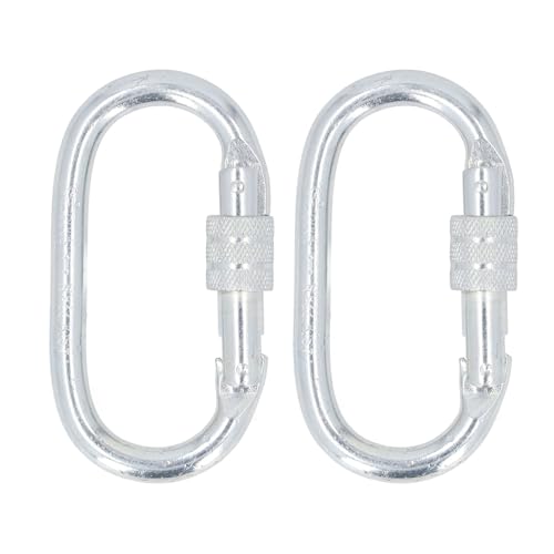 KLANATA 2PCS -Kettenanschluss, Schnellverbindungskette 22KN -Hochleistungen für sichere Verbindungen, industrielle Stärke, Nutzung im Freien, Bauarbeiter von Klanata