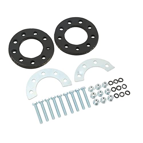 KLANATA -Kettenrad -Mount -Kit 9 Löcher, Aluminiumlegierungs -Hintergrundplatte und verstärktes Waschmaschinen -Kit für elektrisches Motorrad von Klanata