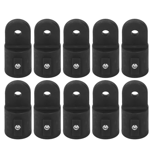Klanata 10-Pack Bimini Top Cap Nylon-Hardware-kompakt, robuste RV & Bootsbedeckungskappe für Yachten, Kajaks, Kanus von Klanata