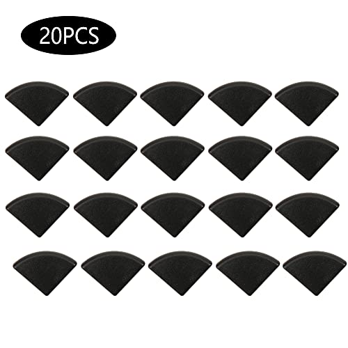 Klanata 20pcs Aluminium Endabdeckung für 2020R/3030R, Aluminium -Endkappen, langlebige Schutzkappen für Extrusionsschienen, DIY -Projekte, 3D -Drucker -Enthusiasten (2020r) von Klanata
