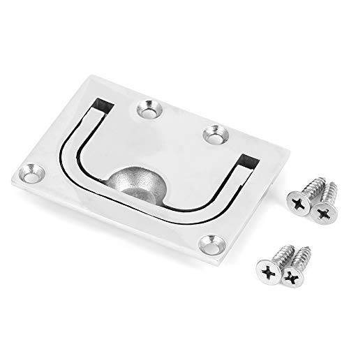 Klanata 316 Edelstahl Flush Mount Luke Pull Griff-Marine Boot Hebering für Schließ fächer, Schränke & Luken von Klanata