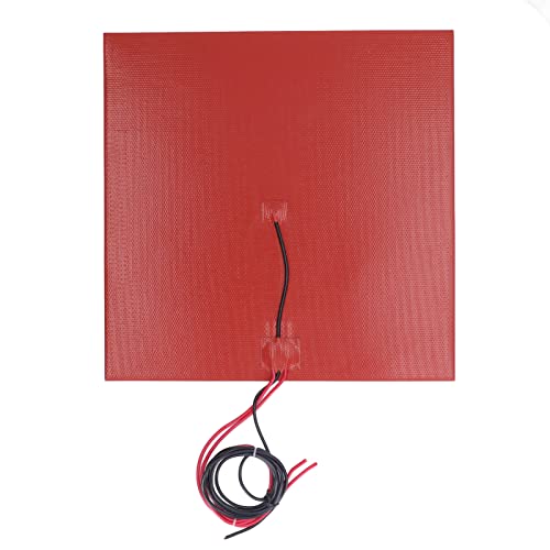 Klanata 3D -Druckwerkzeugkit, 350 W 300 mm * 300 mm hitzebeständiges Silikonheizkissen, 100k Thermistor Wärmebett für CR 10 CR 10s und andere 3D -Drucker (DC12V) von Klanata