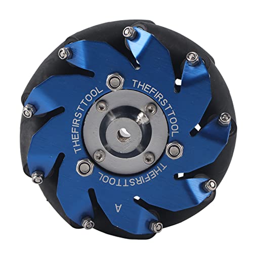 Klanata 4in Mecanum Wheel Right Aluminium mit TPU -Gummi -Rollern Industrie -Roboterteile von Klanata