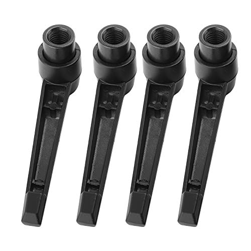 Klanata 4pcs Klemmhebelgriff Griff Maschinenklemme Griff (Interner Gewinde M10 (Länge der Handle 80)) von Klanata