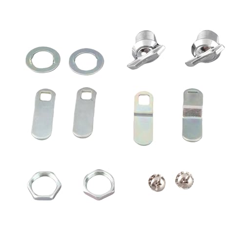 Klanata 5/8 "Offset Cam Lock, Metal Thumb Turn nicht abgestockter Riegel für RV-Fach, Kabinett, Mailbox- und Schubladentüren von Klanata