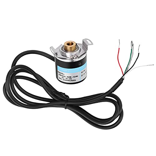 Klanata AB 2-Phasen-Encoder, DC 5-24V Hohlwellencodierer, AB 2-Phase-Quadratur-Encoder, 6-8 mm, für Felder für Büroautomatisierung und technische Felder (600b) von Klanata