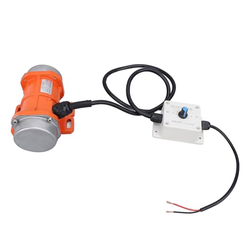 Klanata Beton Vibrator Motor DC 12 V 4000 U/min bürstenloser Schwingungsmotor Aluminiumlegierung IP65 wasserdicht mit Geschwindigkeitsregler für Schüttler Elektrische (20W) von Klanata