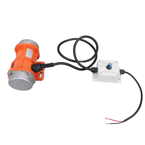 Klanata Beton Vibrator Motor DC 12 V 4000 U/min bürstenloser Schwingungsmotor Aluminiumlegierung IP65 wasserdicht mit Geschwindigkeitsregler für Schüttler Elektrische (40W) von Klanata