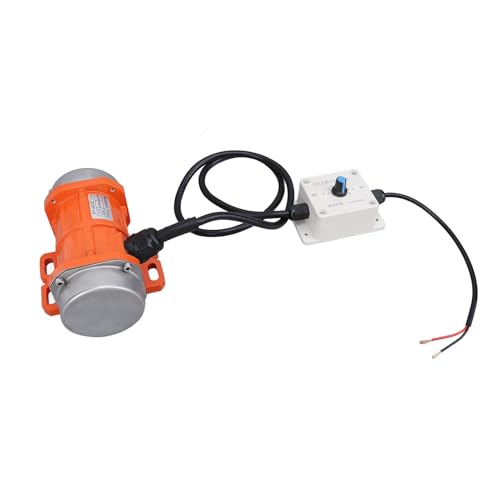 Klanata Beton Vibrator Motor DC 12 V 4000 U/min bürstenloser Schwingungsmotor Aluminiumlegierung IP65 wasserdicht mit Geschwindigkeitsregler für Schüttler Elektrische (60W) von Klanata