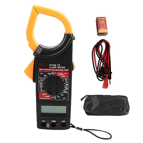Klanata Digital Clamp Metermeter Multimeter Vollautomatischer Spannungstester misst die Stromspannung für Elektriker Techniker von Klanata
