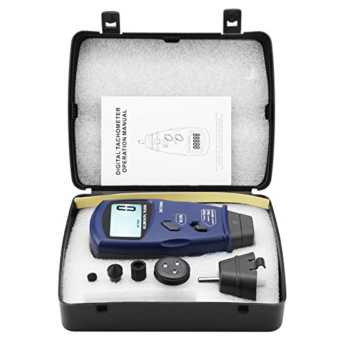 Klanata Digital Tachometer DT6236E ContactNonContact Photo Tachometer 5 Ziffern 18 mm Drehzahl Tach LCD -Rotationsmessmesser Tester Klanata Digital Tachometer DT6236E ContactNonContact Photo Tachometer 5 Ziffern 18 mm Drehzahl Tach LCD -Rotationsmessmesser Tester von Klanata