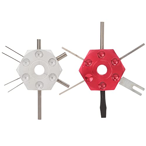 Klanata Drahtanschlusswerkzeugkit, 2pcs Metalldrahtanschluss Klemme Pin Extraktorentfernung für Auto Reparaturauto von Klanata