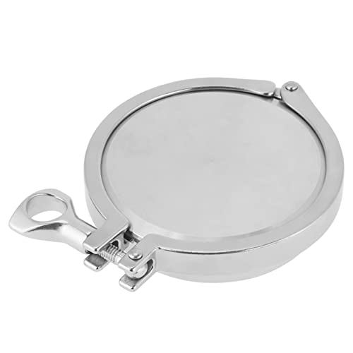 Klanata Edelstahl -Hygiene -Rohrvermessungen Kit mit Schweren TRI -Klemme, 102 mm 4 Ende, Schweißnaht, Silikondichtung von Klanata