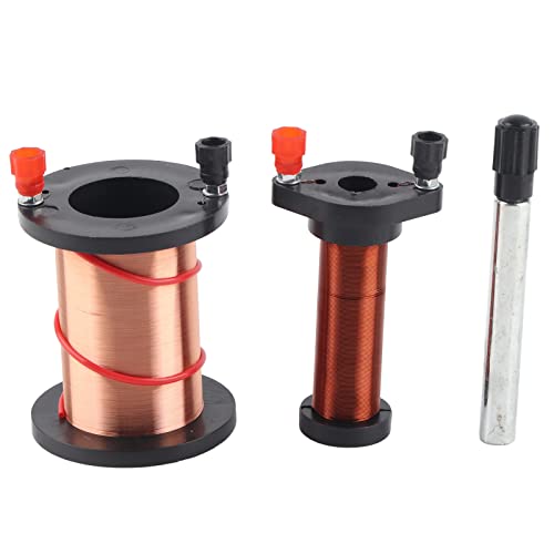 Klanata Electromagnet Kit, Sekundärspuleninduktionsspule, Elektromagnetische Induktion Magnet für Physikunterricht, wissenschaftliche Ausbildung für Lehrer von Klanata