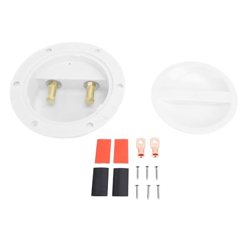 Klanata Elektrische Agitation Fishing Junction Box, 6V bis 32V DC Wasser beständiger Marine Power Verteiler kasten für Boote, Wohnmobile, Yachten (mit Zubehör) von Klanata